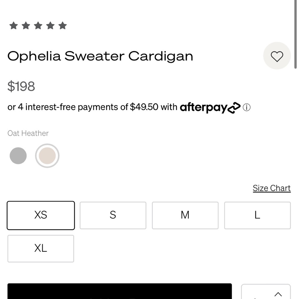 Splendid Ophelia Sweater Cardigan-Oat Heather-NWT - Picture 8 of 11